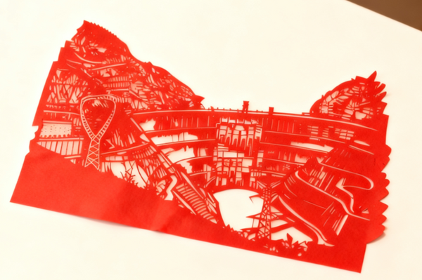 小湾水电站剪纸.png